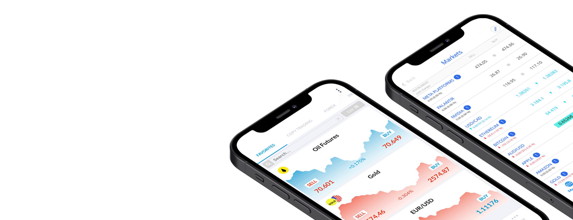 SandStoneFX trading platform on mobile